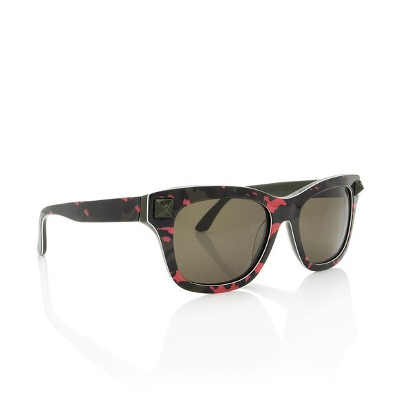 Valentino Camouflage Wayfarer Sunglasses - Picture 2 of 5
